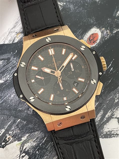 hublot big bang 44mm rose gold review|hublot big bang all black.